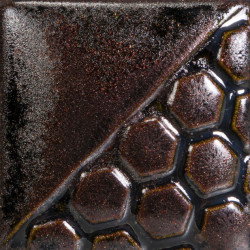 Aventurin črna glazura Mayco EL-137, 118 ml