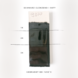 Crna sjajna glazura 9877 200 ml