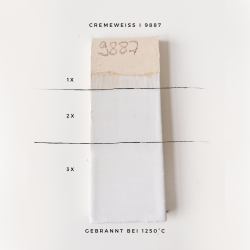 Kremasto bijela glazura 9887 200 ml