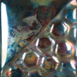 Črna metal raku glazura Mayco RK-100, 473 ml