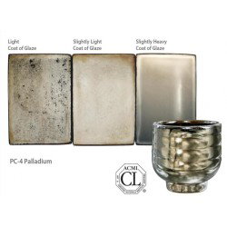 Srebrno bela platina glazura Amaco PC-04, 476 ml